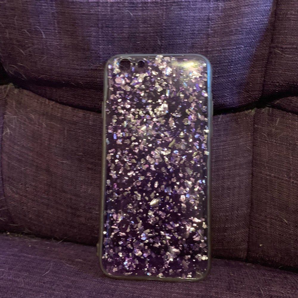 Purple Sparkly iPhone 6s case